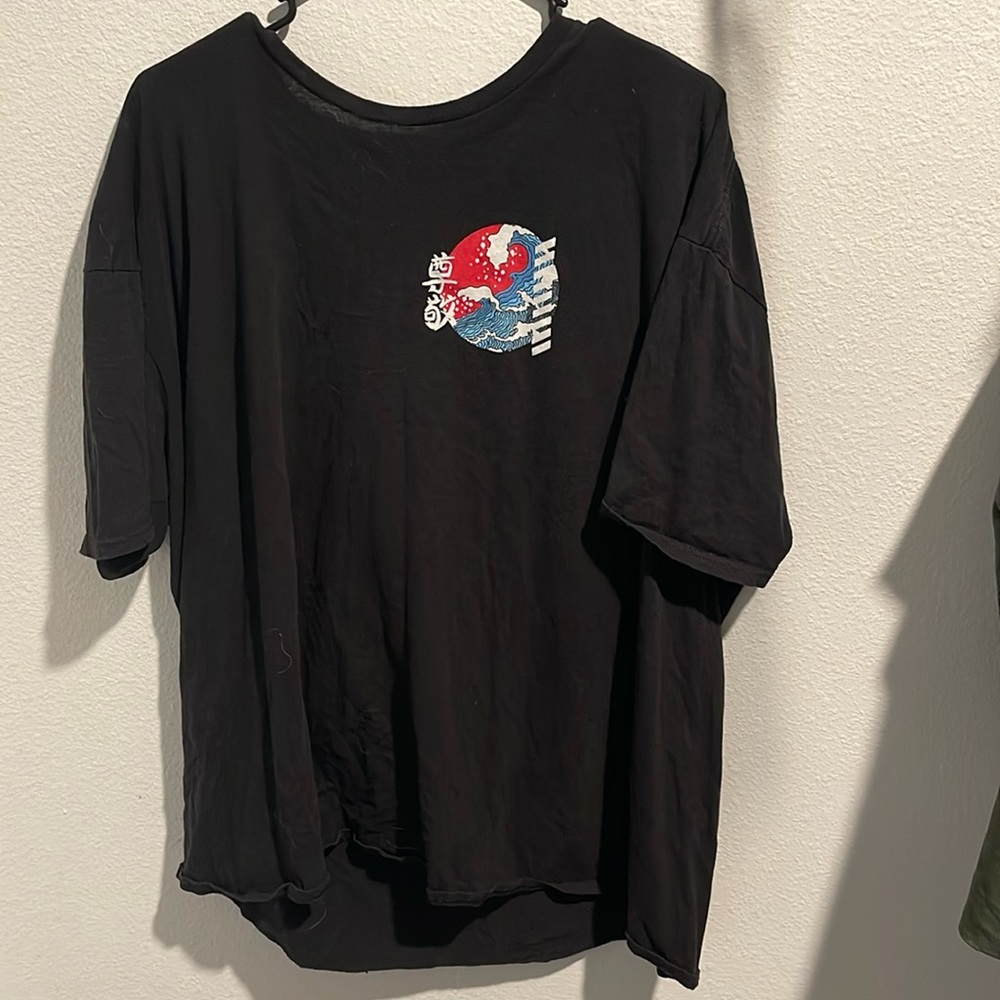 Anime Black Tee